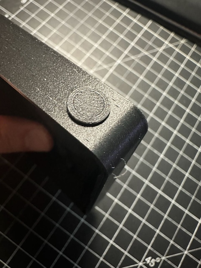 Antenna hole with plug